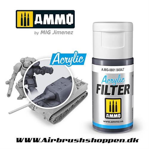 A.MIG 0801 Basalt Akryl filter 15 ml